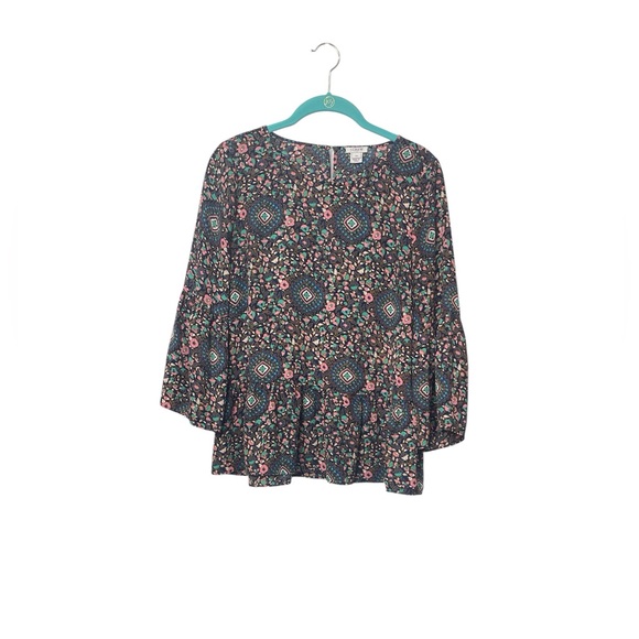 J. Crew Tops - J. Crew Multicolor Floral Blouse